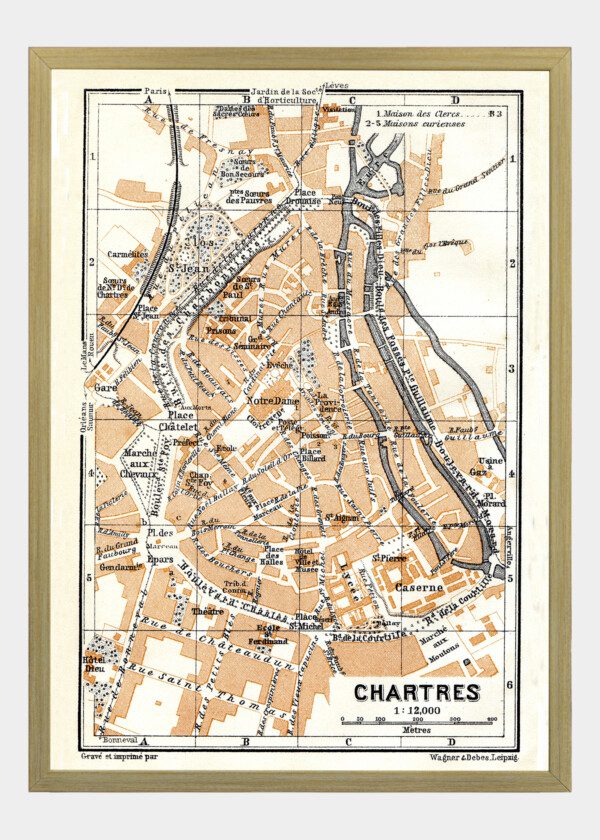 CHARTRES, FRANKRIKE 1909