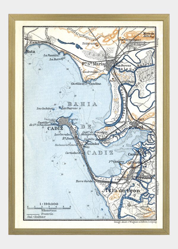 CADIZ, SPANIEN 1913