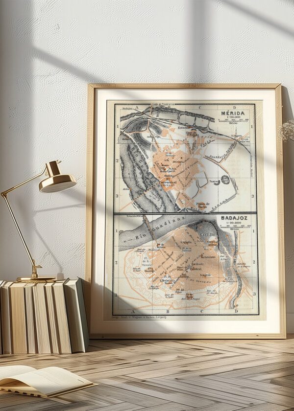 MÉRIDA & BADAJOZ, SPANIEN 1913