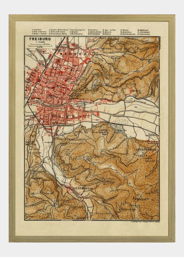 FREIBURG, TYSKLAND 1912
