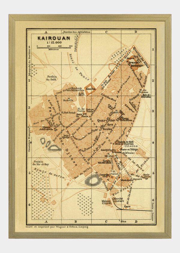 KAIROUAN, TUNISIEN 1909