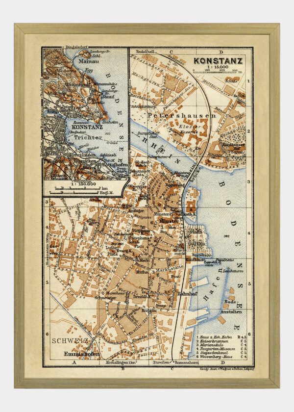 KONSTANZ, TYSKLAND 1912