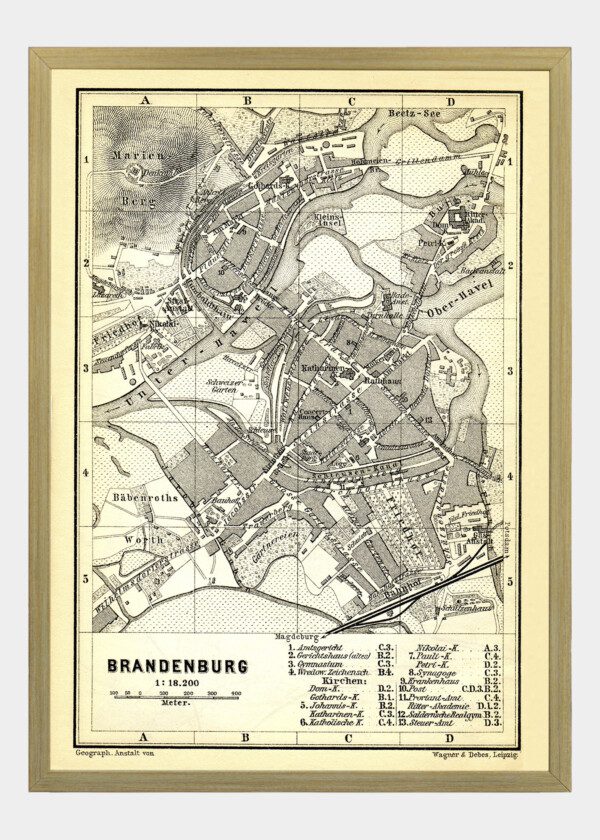 BRANDENBURG, TYSKLAND 1897