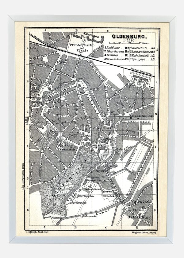 OLDENBURG, TYSKLAND 1897