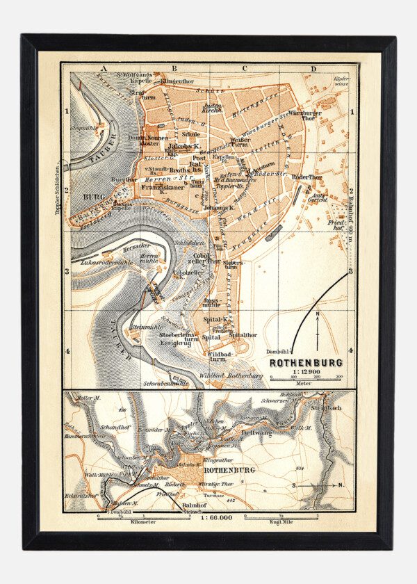 ROTHENSBURG, TYSKLAND 1907