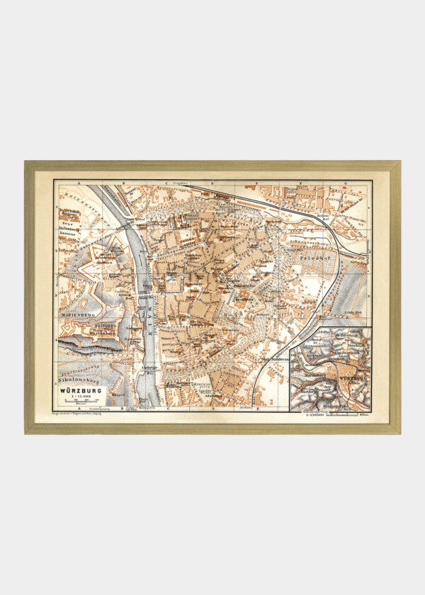 WÜRZBURG, TYSKLAND 1907