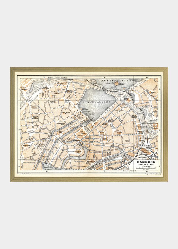 HAMBURG, TYSKLAND 1897