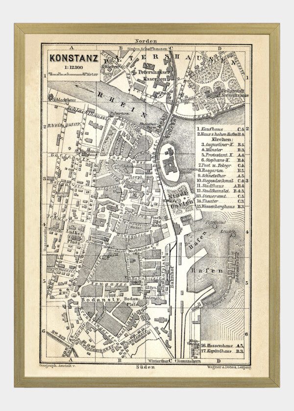 KONSTANZ, TYSKLAND 1907