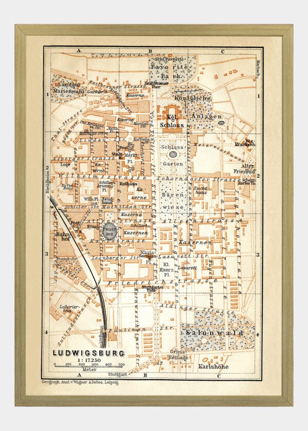 LUDWIGSBURG, TYSKLAND 1907