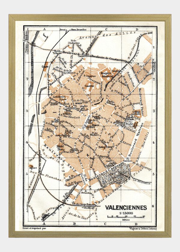 VALENCIENNES, FRANKRIKE 1909
