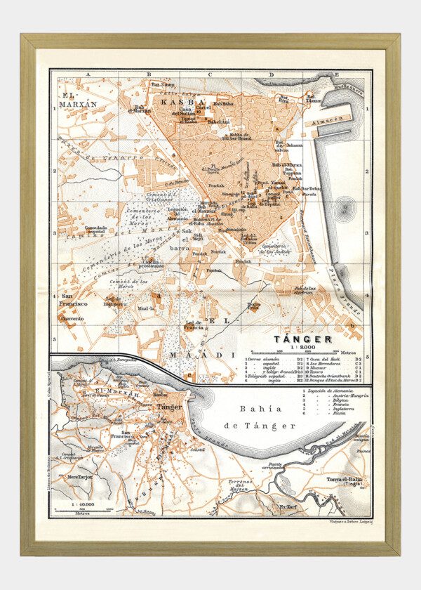 TÁNGER, MAROCKO 1913