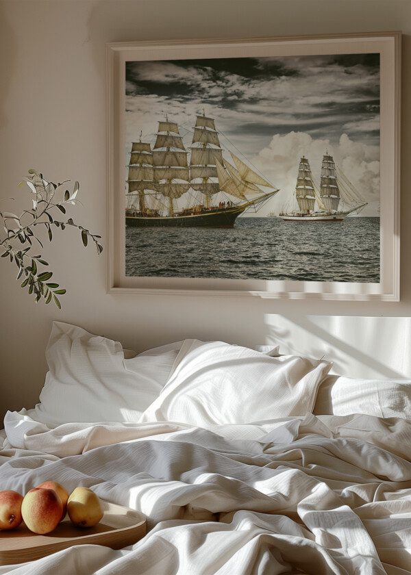 SAILING SHIPS UNDER SAIL