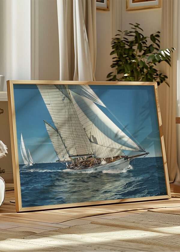 SAILING YACHTS RACE
