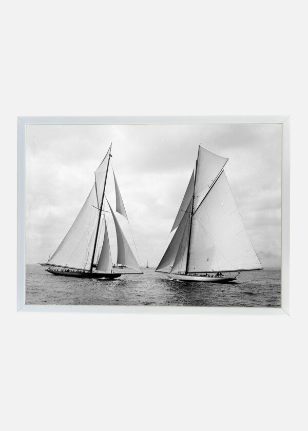 SHAMROCK II AND COLUMBIA 1901