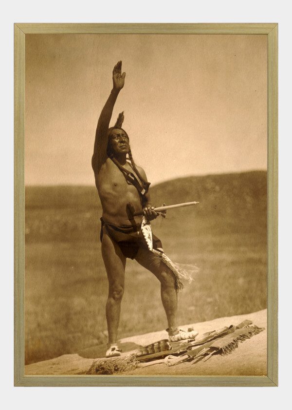 INDIAN WITH PEACE PIPE