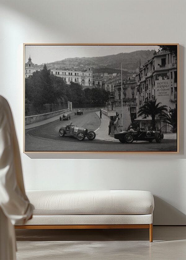 PASSING AT THE 1932 MONACO GRAND PRIX