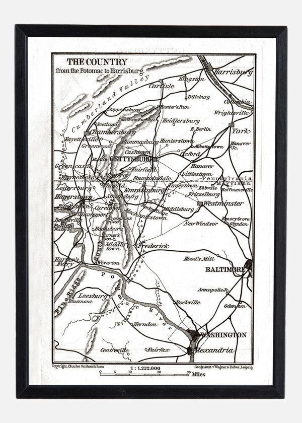 GETTYSBURG & BALTIMORE, USA 1922