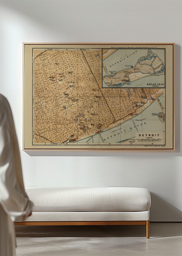 DETROIT & BELLE ISLE, USA 1922