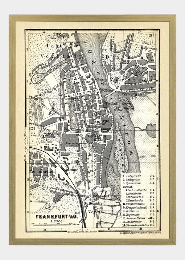 FRANKFURT, TYSKLAND 1897