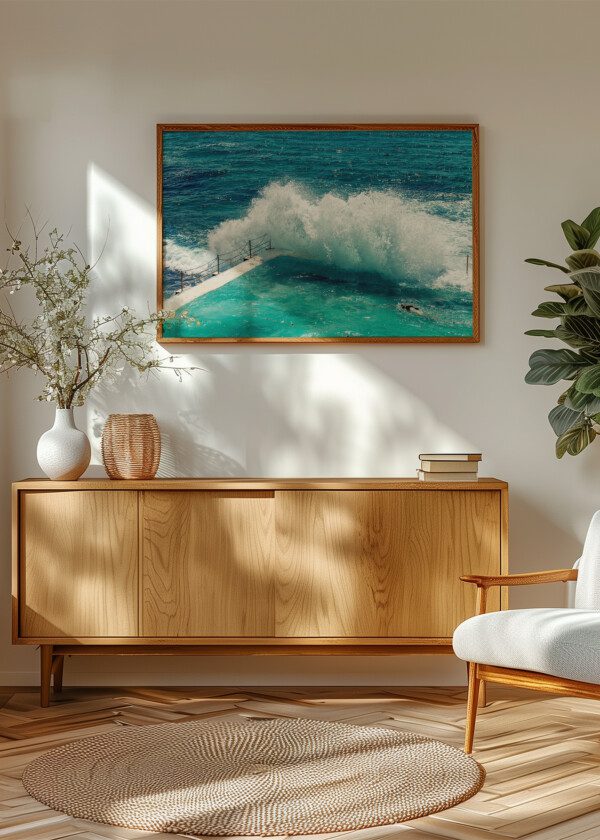 BONDI BEACH IN SYDNEY ON A SUNNY DAY