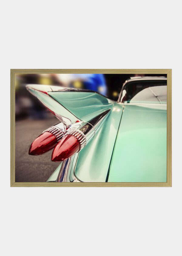 LUXURY RETRO CAR DRIVING IN LAS VEGAS NIGHT CITY STREET