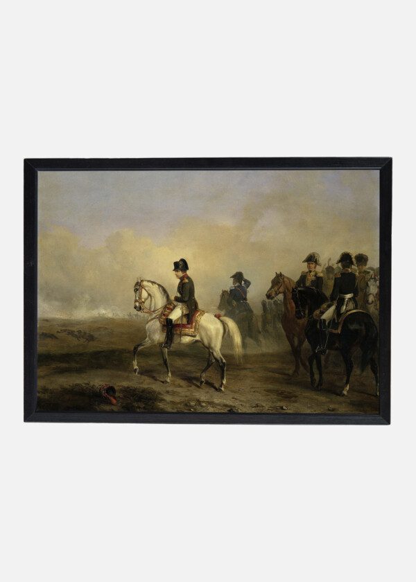 EMPEROR NAPOLEON I AND HIS STAFF ON HORSEBACK, HORACE VERNET, C. 1815-50
