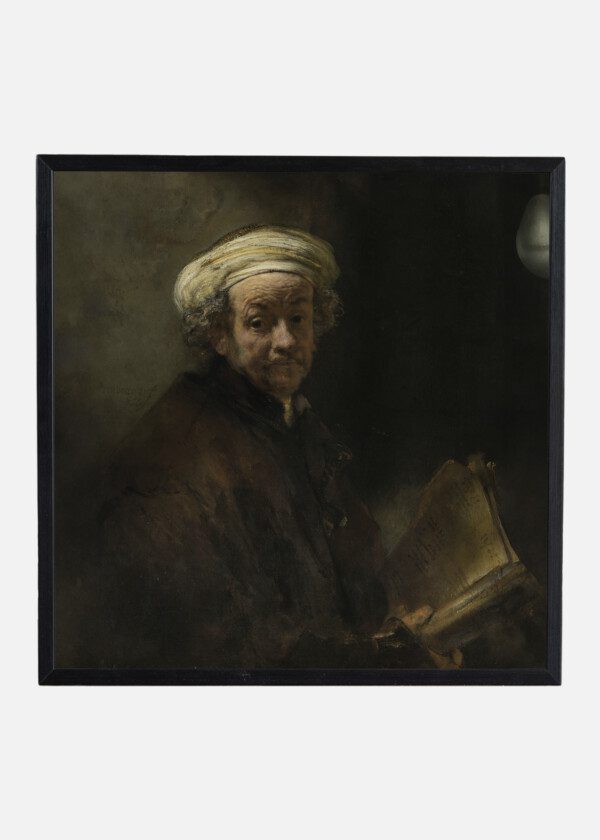 SELF PORTRAIT AS THE APOSTLE PAUL, BY REMBRANDT VAN RIJN, 1661