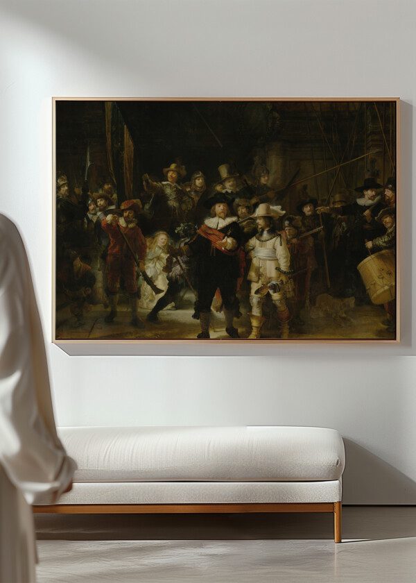 NIGHT WATCH, BY REMBRANDT VAN RIJN, 1642