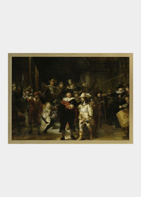 NIGHT WATCH, BY REMBRANDT VAN RIJN, 1642