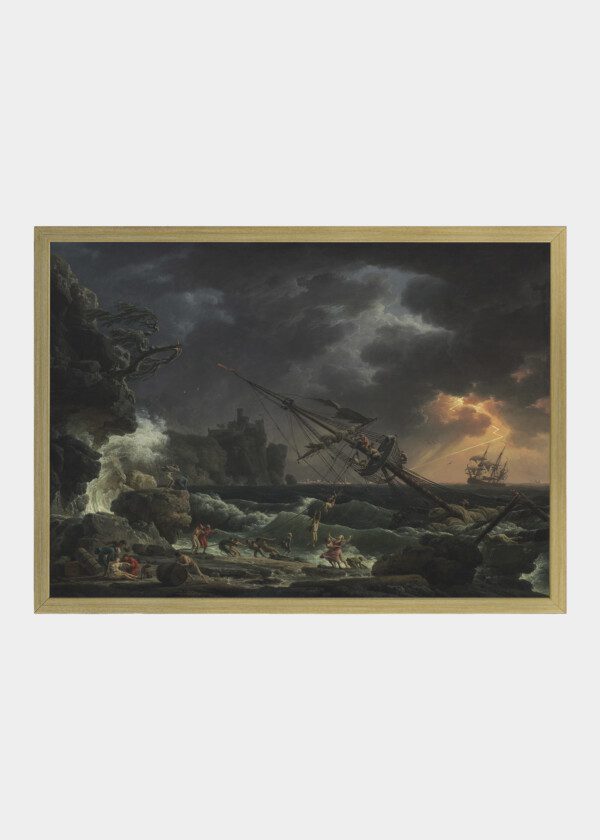 THE SHIPWRECK, BY CLAUDE-JOSEPH VERNET, 1772
