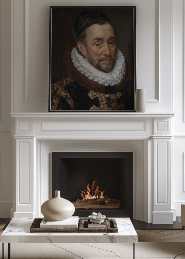 WILLIAM I, PRINCE OF ORANGE, BY ADRIAEN THOMASZ. KEY, C. 1579