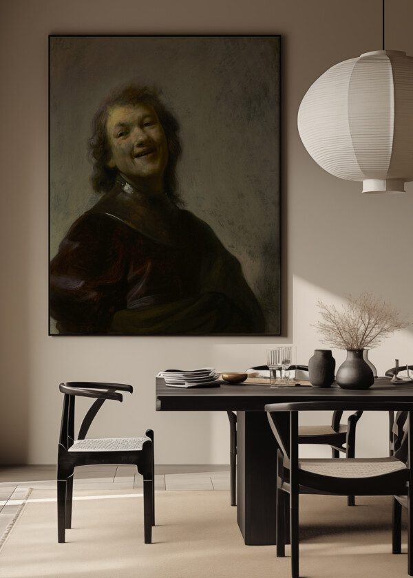 REMBRANDT LAUGHING, BY REMBRANDT VAN RIJN, C. 1628