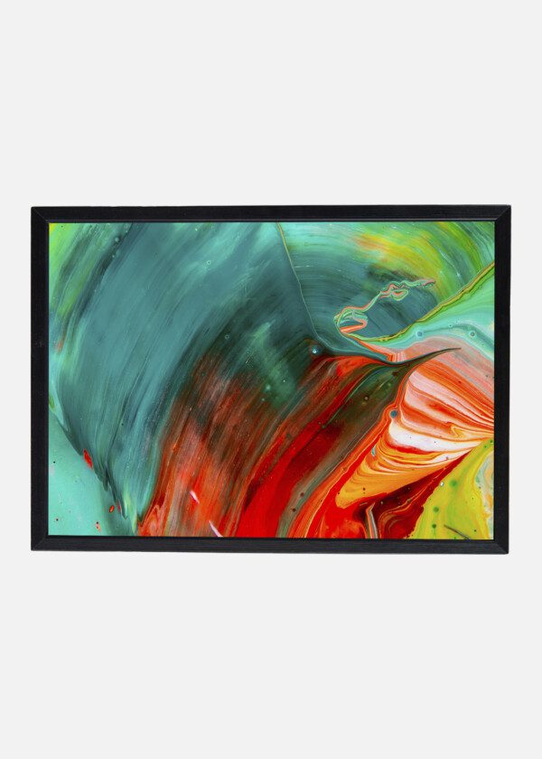 COLORFUL OF ACRYLIC COLOR PAINTING