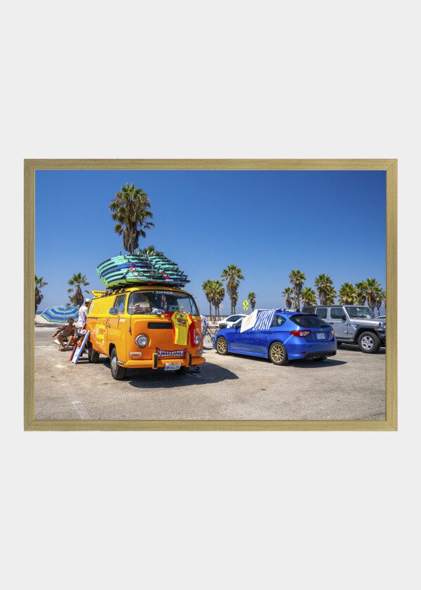 SUNNY SPIRIT IN CALIFORNIA AT THE VENICE BEACH DISTRICT