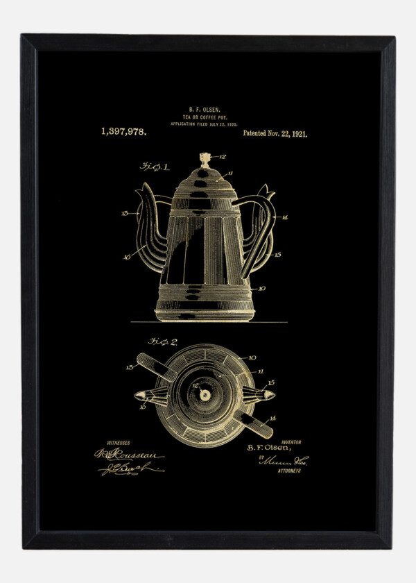 TEA OR COFFEE POT