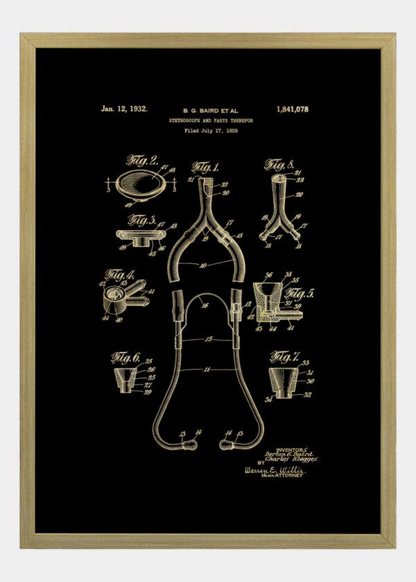 STETHOSCOPE AND PARTS THEREFOR