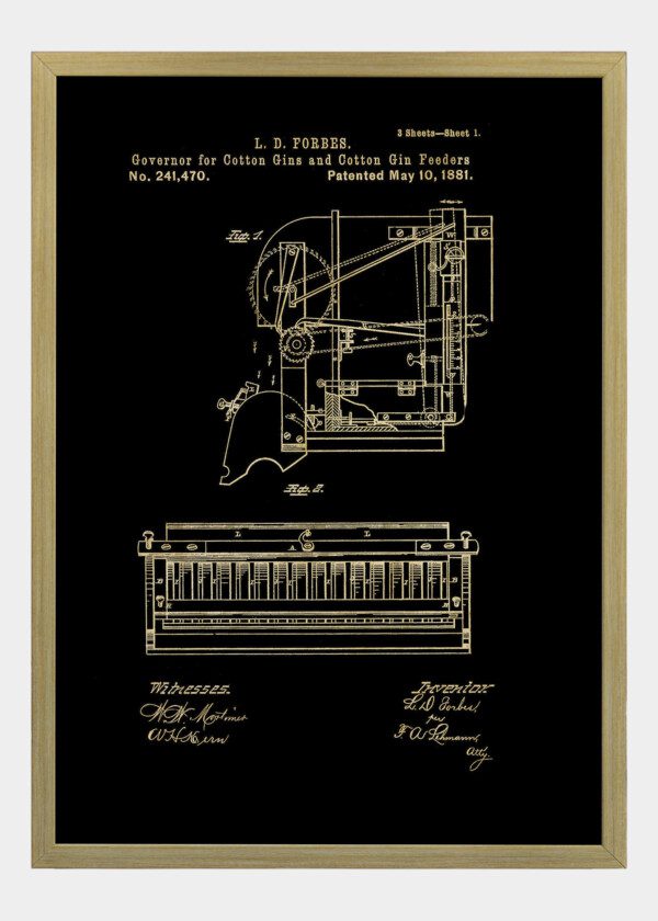 GOVERNOR FOR COTTON GINS AND COTTON GIN FEEDERS