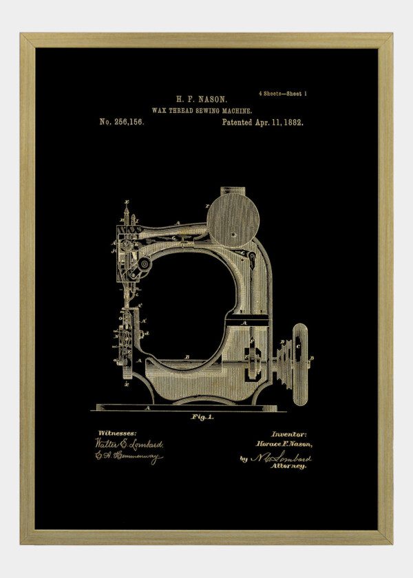 WAX THREAD SEWING MACHINE