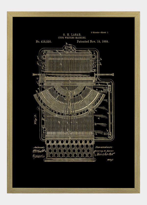 TYPE WRITING MACHINE