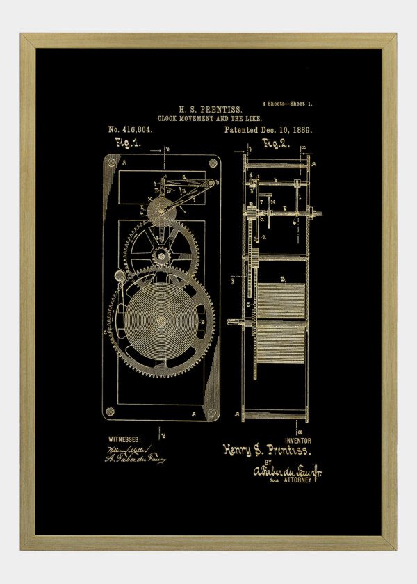CLOCK MOVEMENT AND THE LIKE