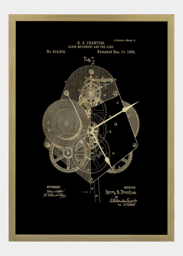 CLOCK MOVEMENT AND THE LIKE
