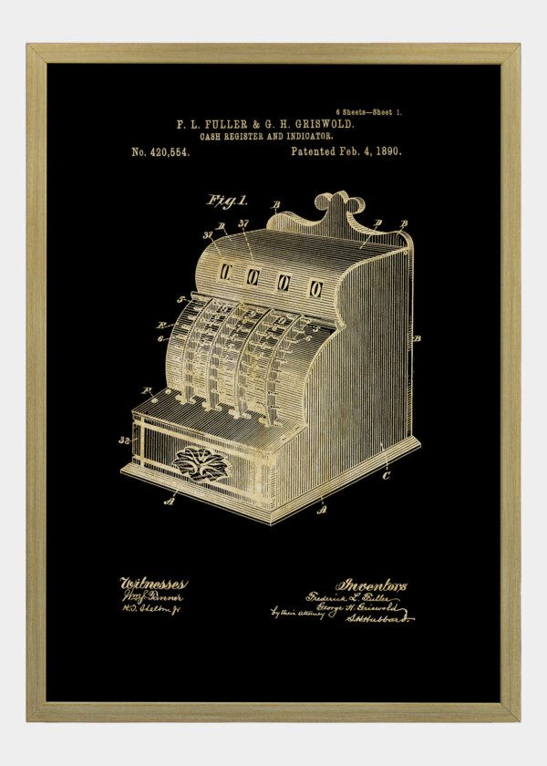 CASH REGISTER AND INDICATOR