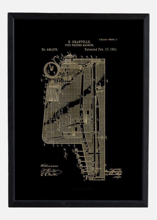 TYPE WRITING MACHINE