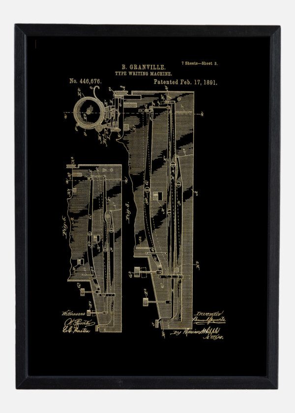 TYPE WRITING MACHINE