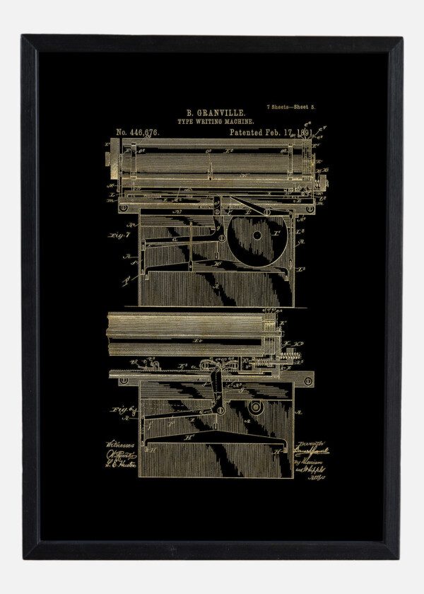 TYPE WRITING MACHINE