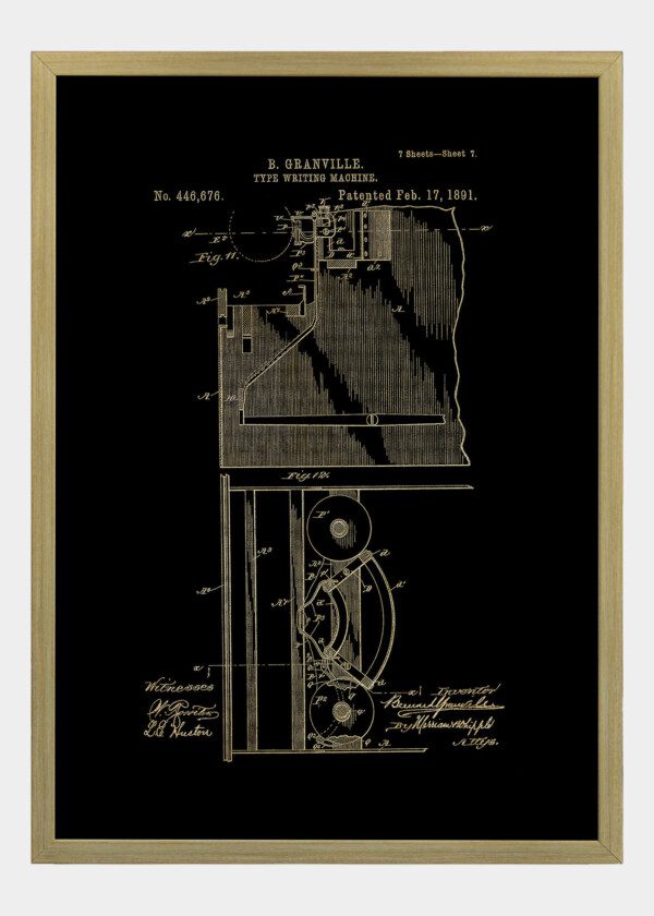 TYPE WRITING MACHINE