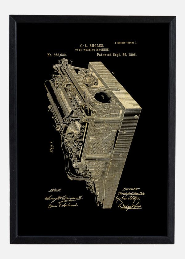 TYPE WRITING MACHINE