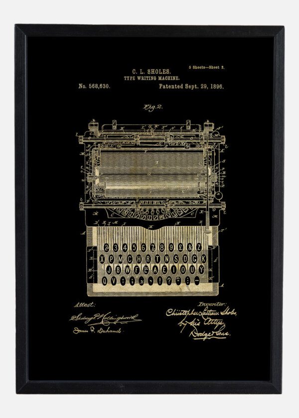 TYPE WRITING MACHINE