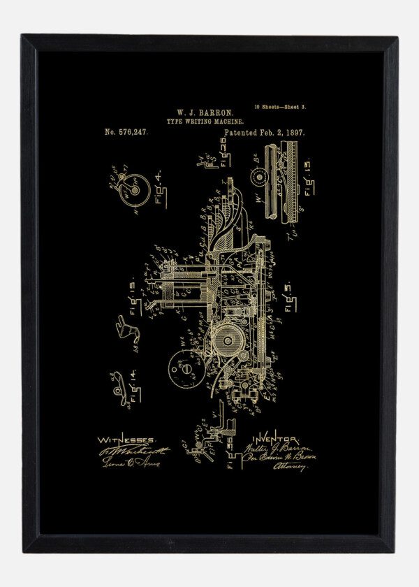 TYPE WRITING MACHINE