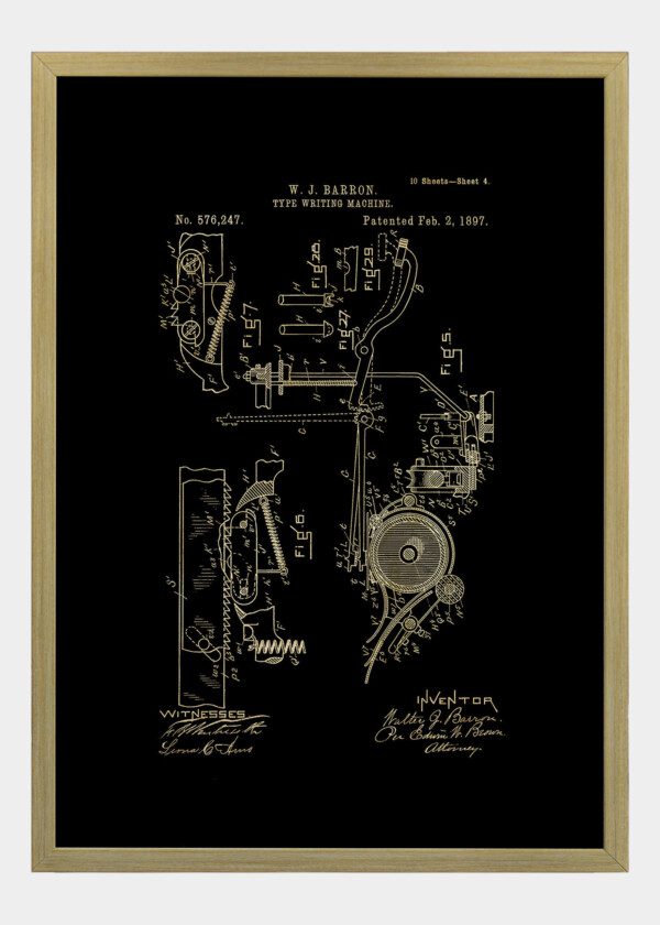 TYPE WRITING MACHINE